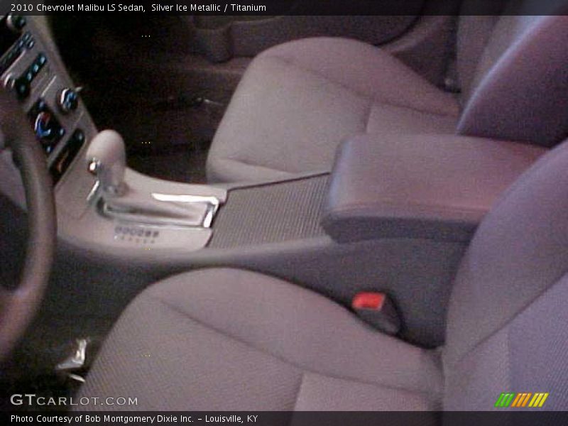 Silver Ice Metallic / Titanium 2010 Chevrolet Malibu LS Sedan