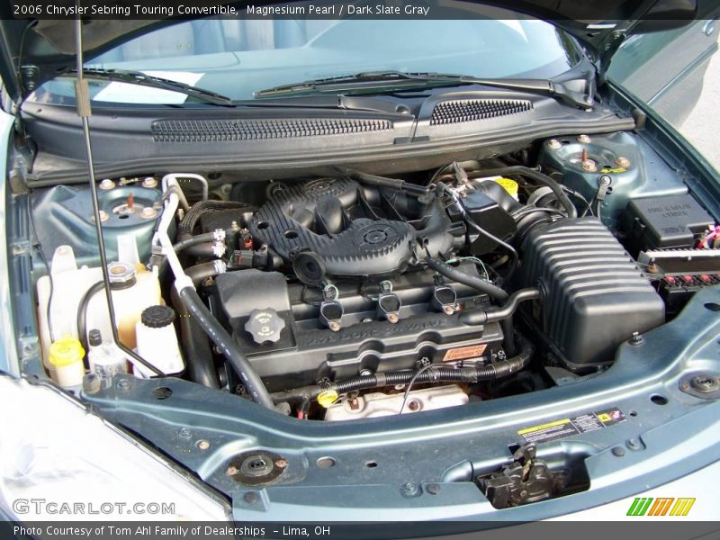 Magnesium Pearl / Dark Slate Gray 2006 Chrysler Sebring Touring Convertible