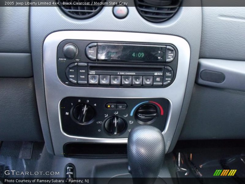 Black Clearcoat / Medium Slate Gray 2005 Jeep Liberty Limited 4x4