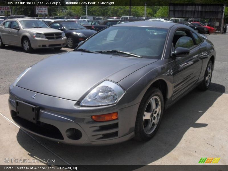 Titanium Gray Pearl / Midnight 2005 Mitsubishi Eclipse GS Coupe