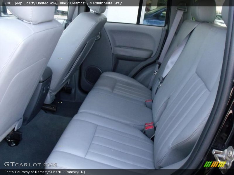 Black Clearcoat / Medium Slate Gray 2005 Jeep Liberty Limited 4x4