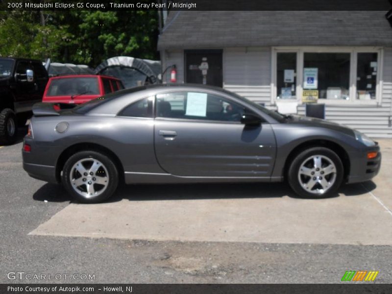 Titanium Gray Pearl / Midnight 2005 Mitsubishi Eclipse GS Coupe