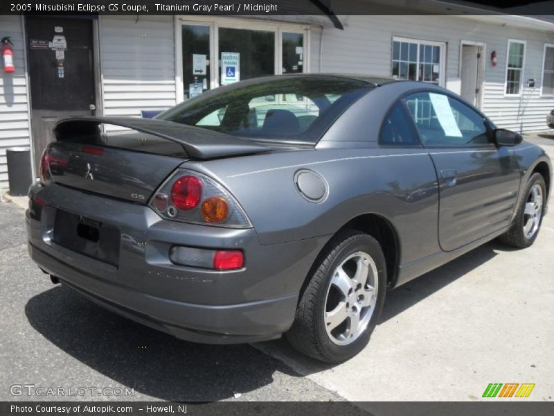 Titanium Gray Pearl / Midnight 2005 Mitsubishi Eclipse GS Coupe