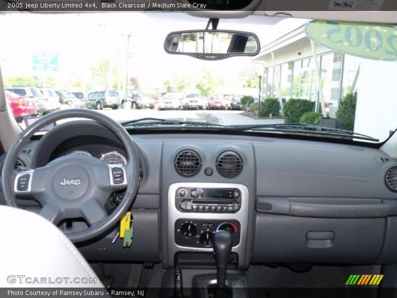 Black Clearcoat / Medium Slate Gray 2005 Jeep Liberty Limited 4x4