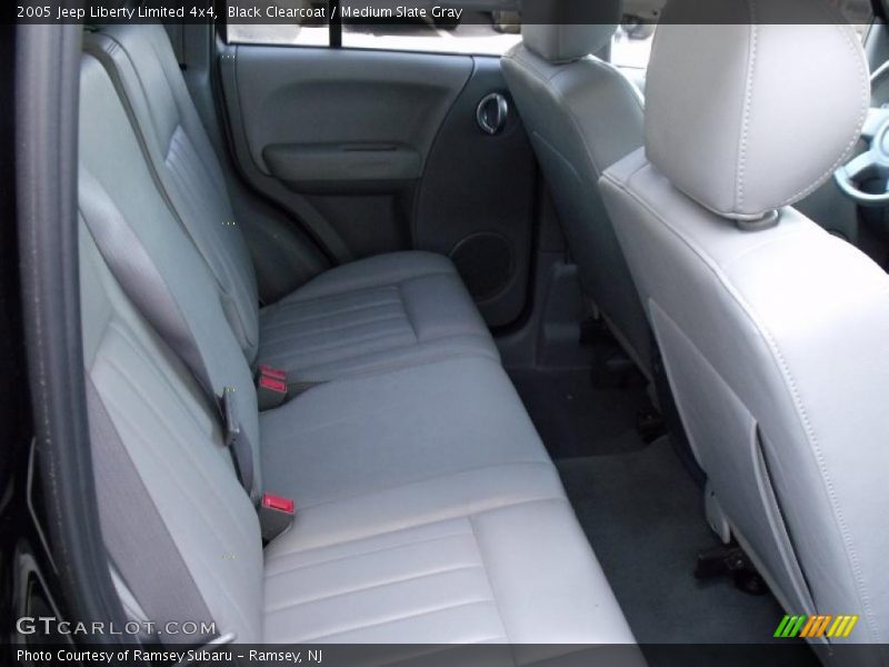 Black Clearcoat / Medium Slate Gray 2005 Jeep Liberty Limited 4x4