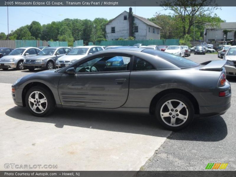 Titanium Gray Pearl / Midnight 2005 Mitsubishi Eclipse GS Coupe