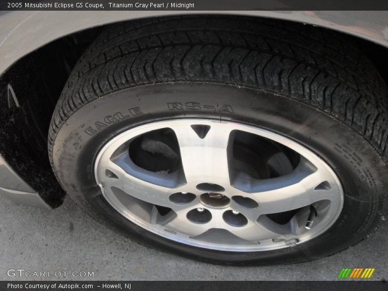 Titanium Gray Pearl / Midnight 2005 Mitsubishi Eclipse GS Coupe