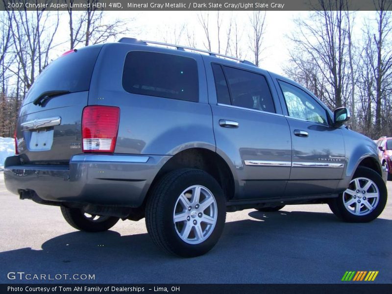 Mineral Gray Metallic / Dark Slate Gray/Light Slate Gray 2007 Chrysler Aspen Limited HEMI 4WD