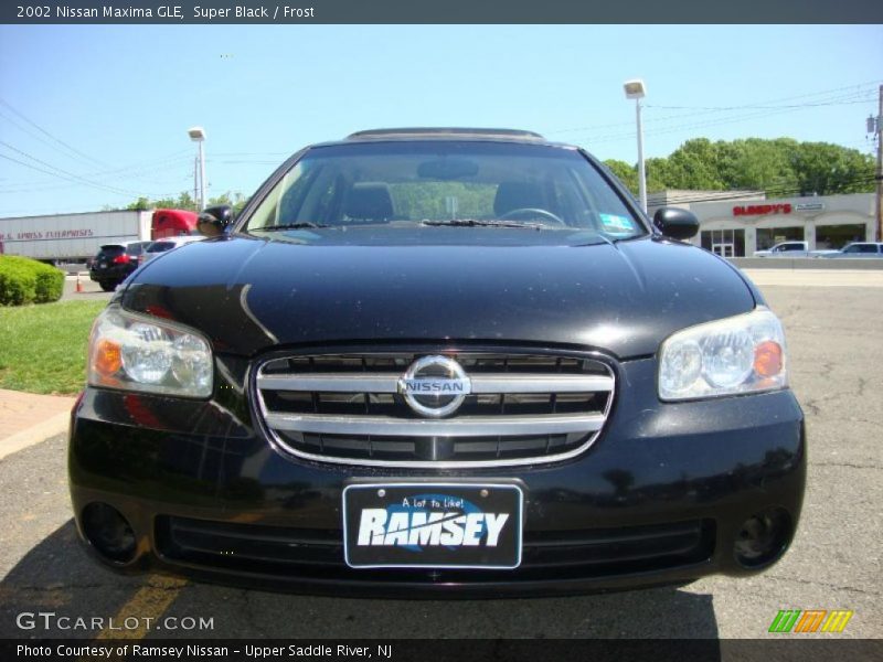 Super Black / Frost 2002 Nissan Maxima GLE