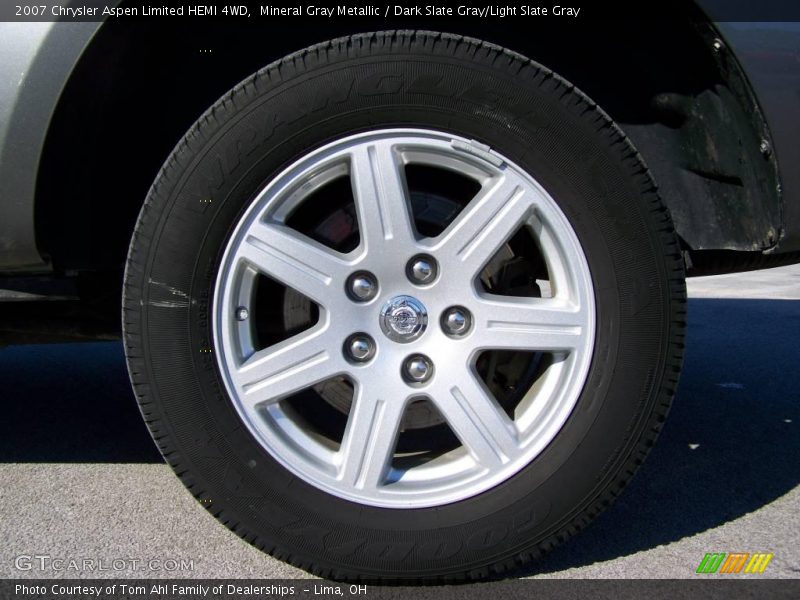 Mineral Gray Metallic / Dark Slate Gray/Light Slate Gray 2007 Chrysler Aspen Limited HEMI 4WD