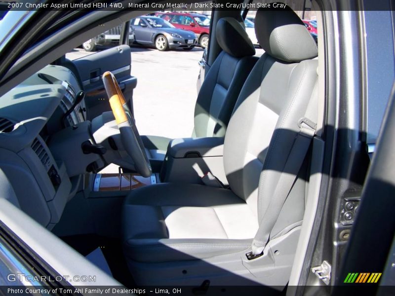 Mineral Gray Metallic / Dark Slate Gray/Light Slate Gray 2007 Chrysler Aspen Limited HEMI 4WD