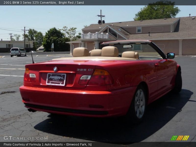 Bright Red / Sand 2001 BMW 3 Series 325i Convertible