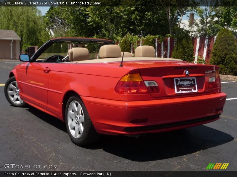 Bright Red / Sand 2001 BMW 3 Series 325i Convertible