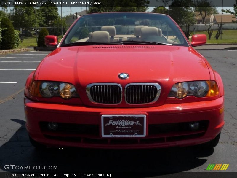 Bright Red / Sand 2001 BMW 3 Series 325i Convertible