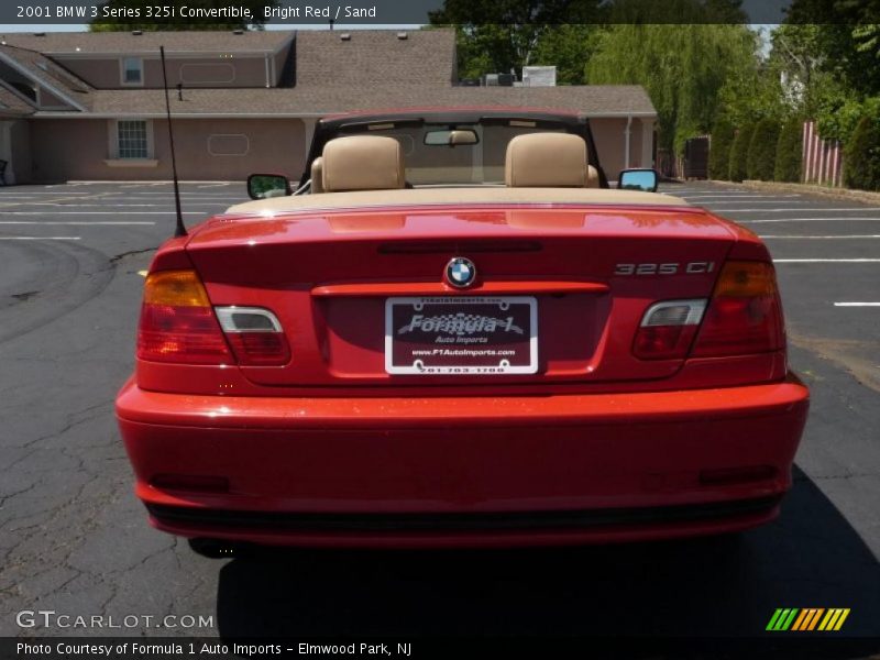 Bright Red / Sand 2001 BMW 3 Series 325i Convertible