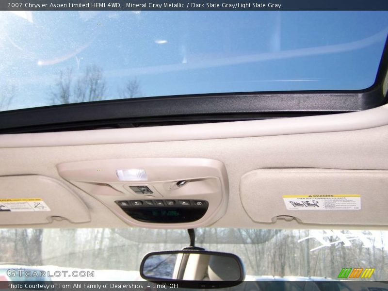 Mineral Gray Metallic / Dark Slate Gray/Light Slate Gray 2007 Chrysler Aspen Limited HEMI 4WD
