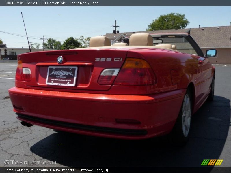 Bright Red / Sand 2001 BMW 3 Series 325i Convertible