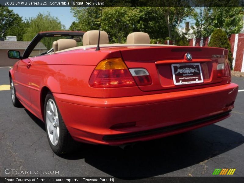 Bright Red / Sand 2001 BMW 3 Series 325i Convertible