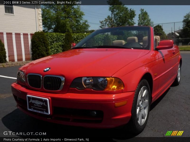 Bright Red / Sand 2001 BMW 3 Series 325i Convertible