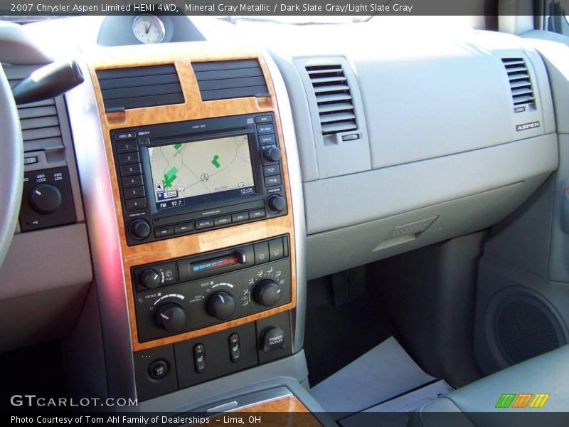 Mineral Gray Metallic / Dark Slate Gray/Light Slate Gray 2007 Chrysler Aspen Limited HEMI 4WD
