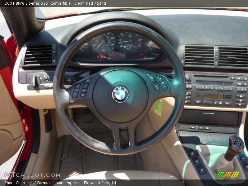 Bright Red / Sand 2001 BMW 3 Series 325i Convertible
