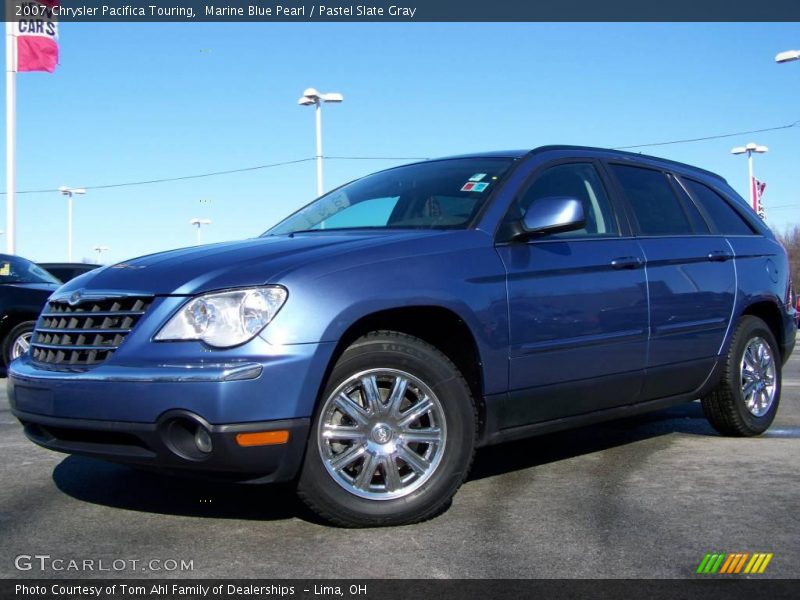 Marine Blue Pearl / Pastel Slate Gray 2007 Chrysler Pacifica Touring