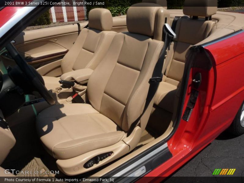 Bright Red / Sand 2001 BMW 3 Series 325i Convertible