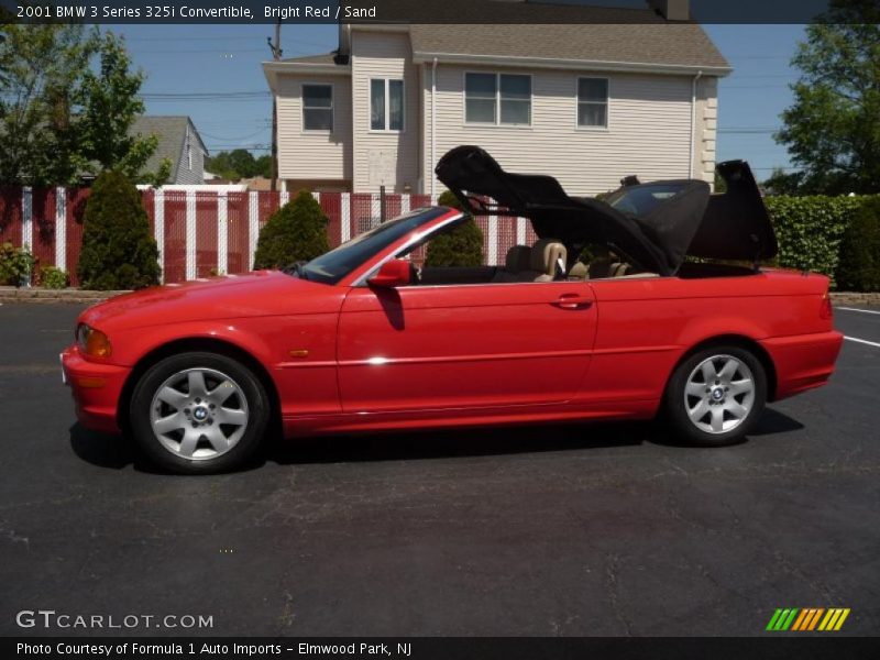 Bright Red / Sand 2001 BMW 3 Series 325i Convertible