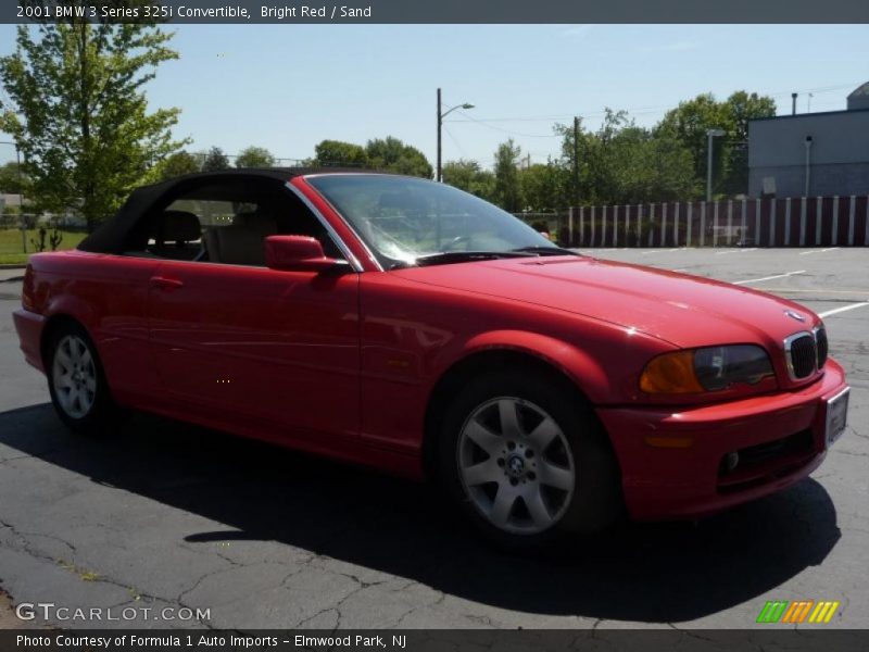 Bright Red / Sand 2001 BMW 3 Series 325i Convertible