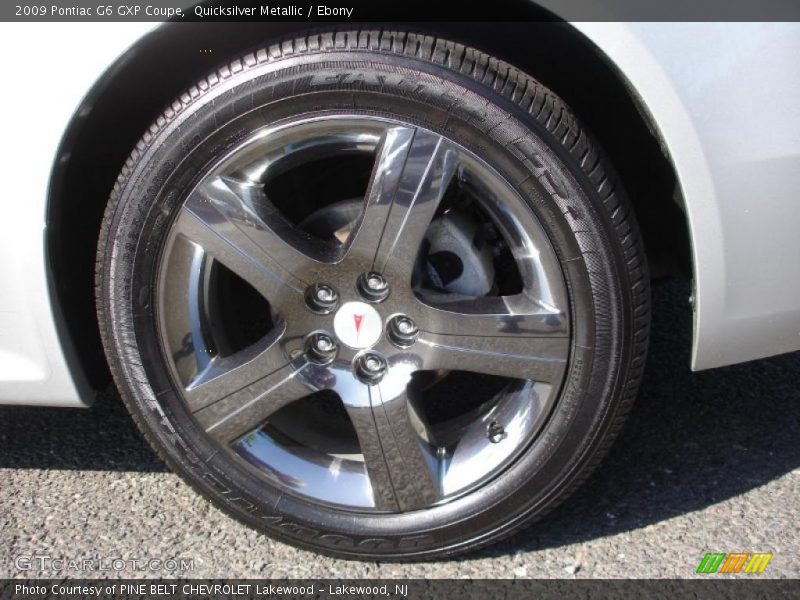 Quicksilver Metallic / Ebony 2009 Pontiac G6 GXP Coupe