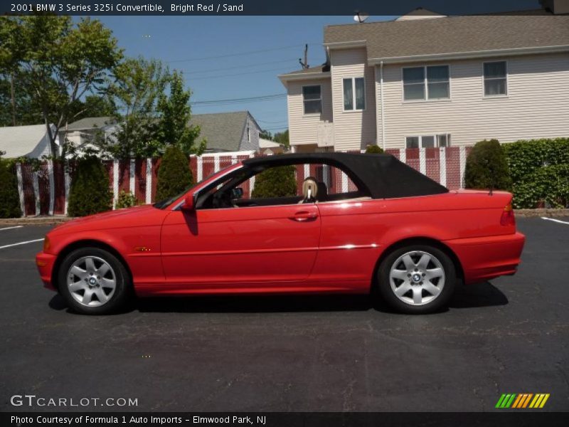 Bright Red / Sand 2001 BMW 3 Series 325i Convertible