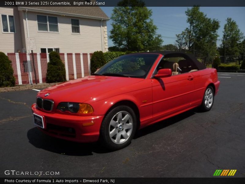 Bright Red / Sand 2001 BMW 3 Series 325i Convertible