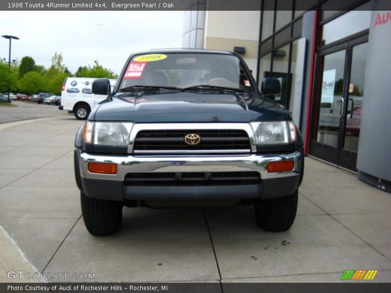 Evergreen Pearl / Oak 1998 Toyota 4Runner Limited 4x4