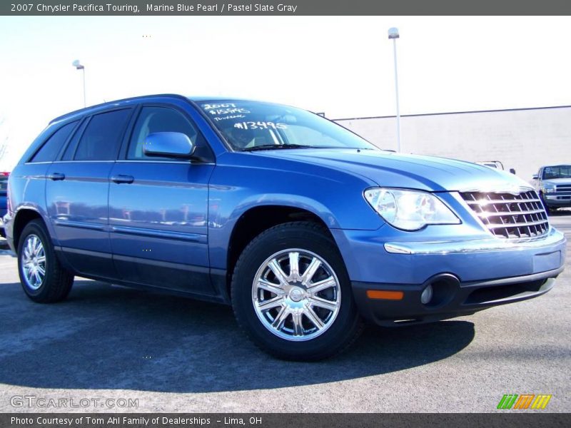 Marine Blue Pearl / Pastel Slate Gray 2007 Chrysler Pacifica Touring