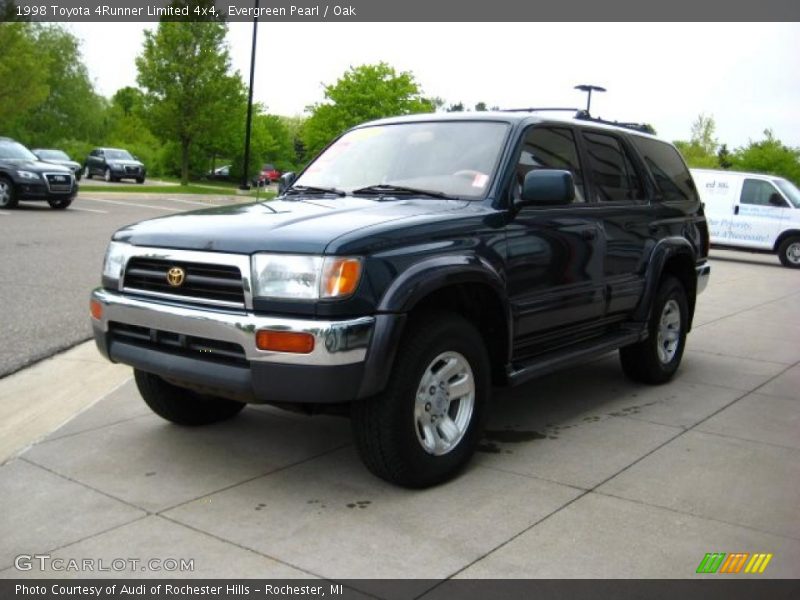Evergreen Pearl / Oak 1998 Toyota 4Runner Limited 4x4