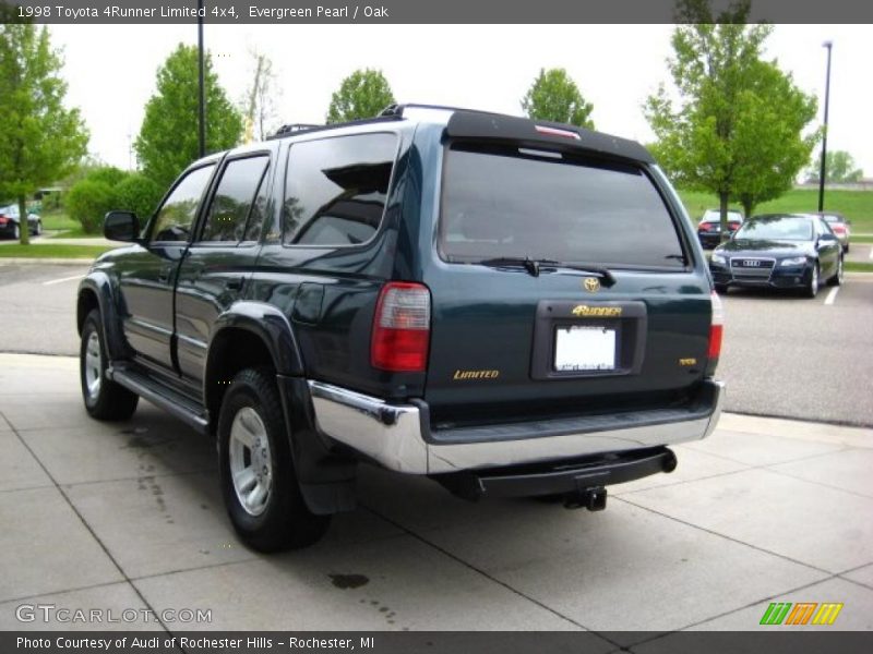 Evergreen Pearl / Oak 1998 Toyota 4Runner Limited 4x4