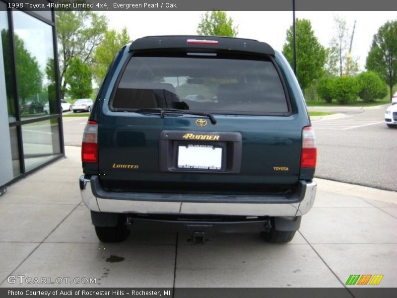 Evergreen Pearl / Oak 1998 Toyota 4Runner Limited 4x4