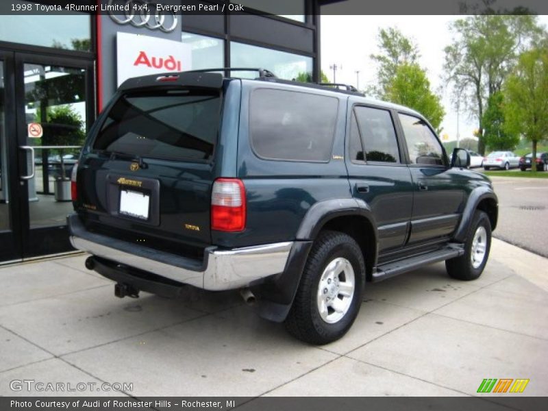 Evergreen Pearl / Oak 1998 Toyota 4Runner Limited 4x4