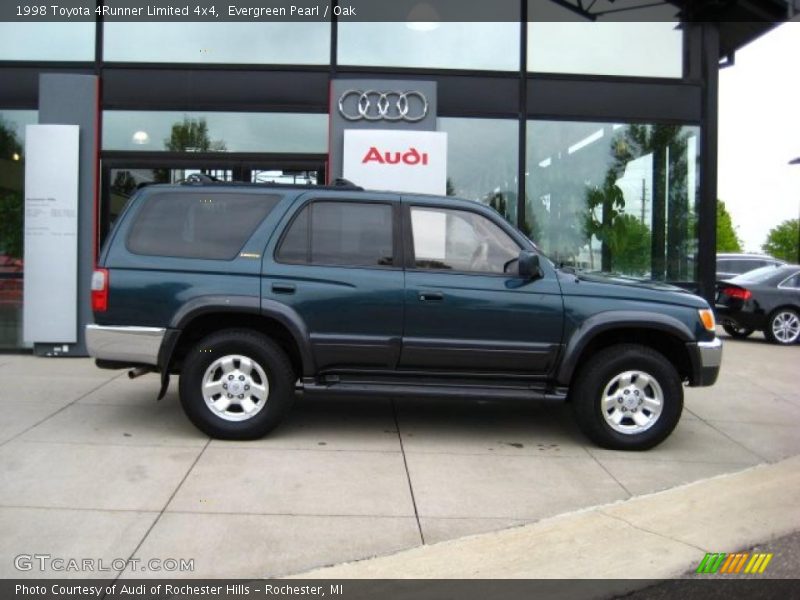 Evergreen Pearl / Oak 1998 Toyota 4Runner Limited 4x4