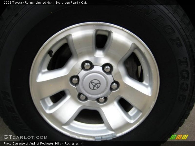 Evergreen Pearl / Oak 1998 Toyota 4Runner Limited 4x4