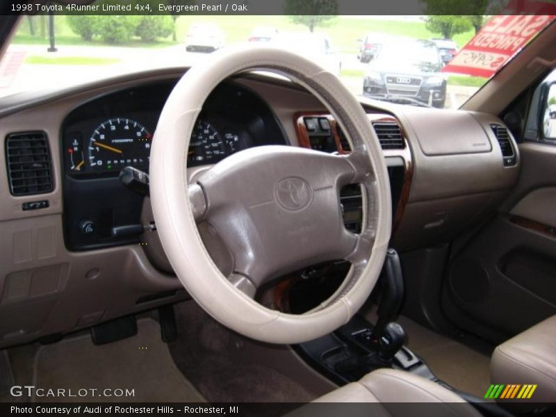 Evergreen Pearl / Oak 1998 Toyota 4Runner Limited 4x4