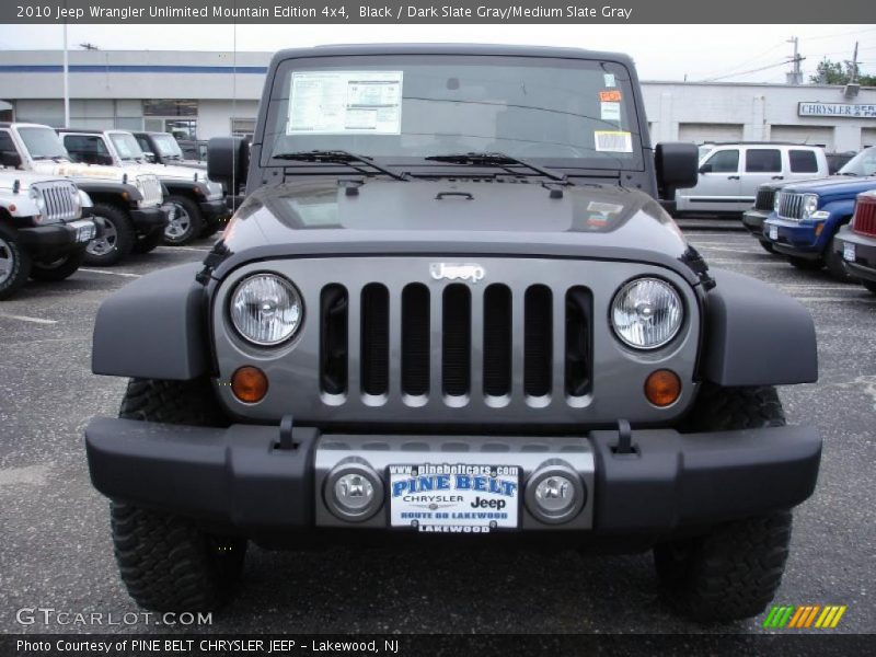 Black / Dark Slate Gray/Medium Slate Gray 2010 Jeep Wrangler Unlimited Mountain Edition 4x4
