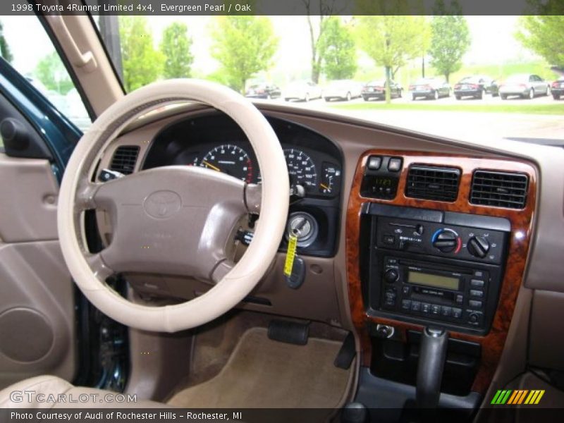 Evergreen Pearl / Oak 1998 Toyota 4Runner Limited 4x4