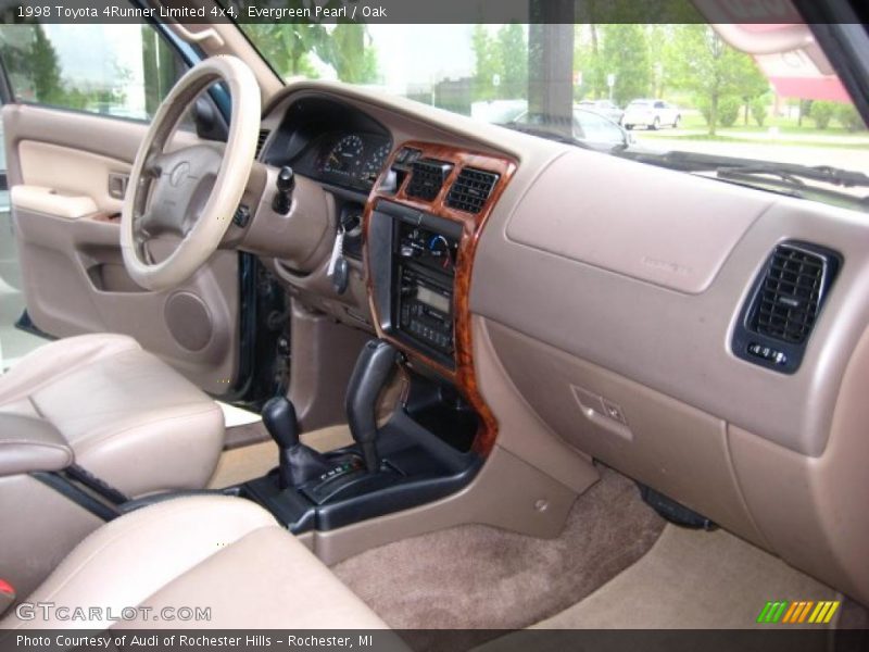 Evergreen Pearl / Oak 1998 Toyota 4Runner Limited 4x4