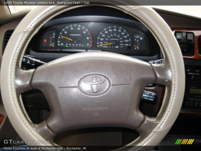 Evergreen Pearl / Oak 1998 Toyota 4Runner Limited 4x4