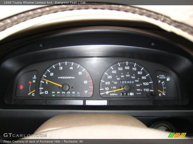 Evergreen Pearl / Oak 1998 Toyota 4Runner Limited 4x4