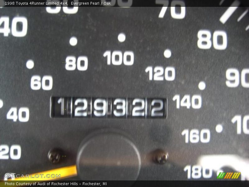 Evergreen Pearl / Oak 1998 Toyota 4Runner Limited 4x4