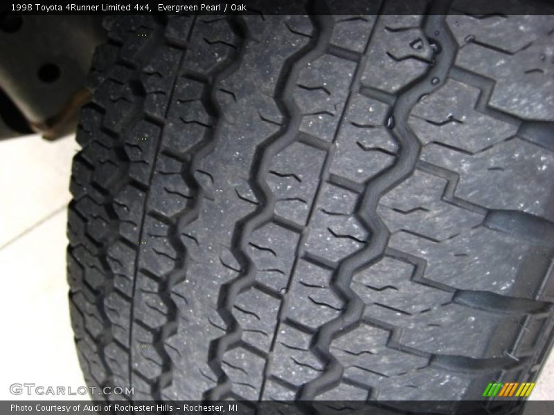 Evergreen Pearl / Oak 1998 Toyota 4Runner Limited 4x4