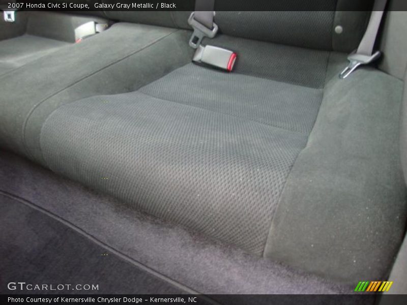 Galaxy Gray Metallic / Black 2007 Honda Civic Si Coupe