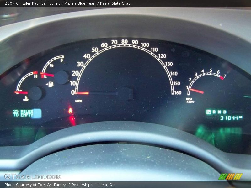 Marine Blue Pearl / Pastel Slate Gray 2007 Chrysler Pacifica Touring